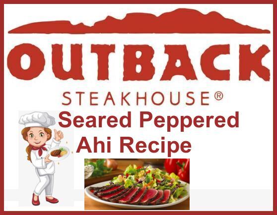 Outback Steakhouse Seared Peppered Ahi Recipe